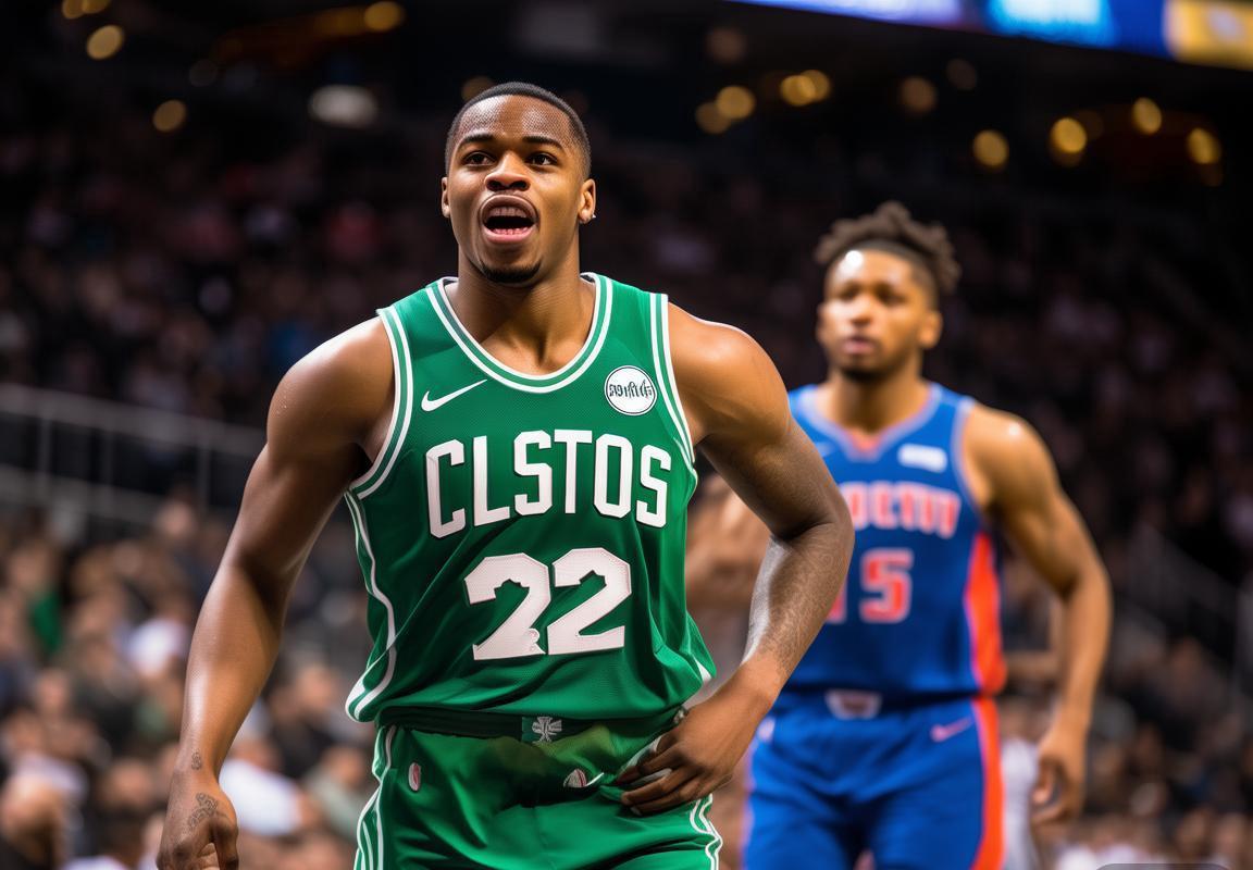 底特律活塞复仇之战：康宁汉姆率队力克凯尔特人，杰伦·布朗空砍难救主